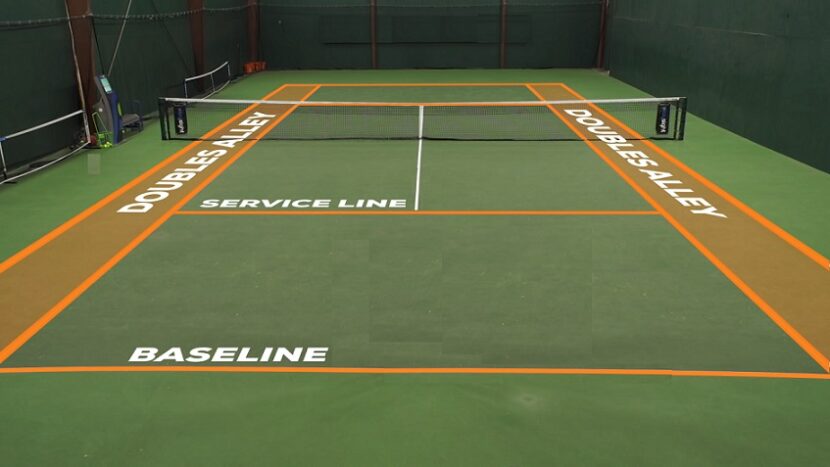 tennis court dimensions, tennis court diagram, tennis court lines, How To Play Tennis