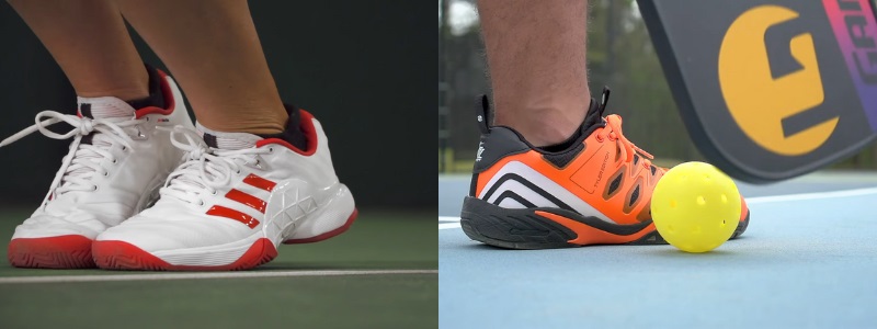 Tennis Shoes VS Pickleball Shoes, are tennis and pickleball shoes the same