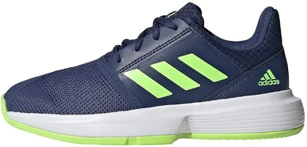 adidas gazelle silver green womens adidas CourtJam Junior Tennis Shoe Black Solar Red 1.5