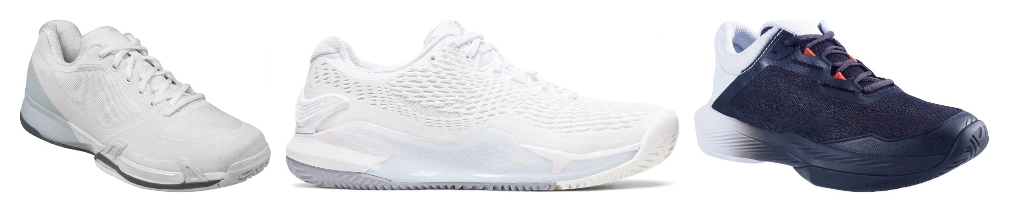 Tennis shoe tiers from entry level to premium